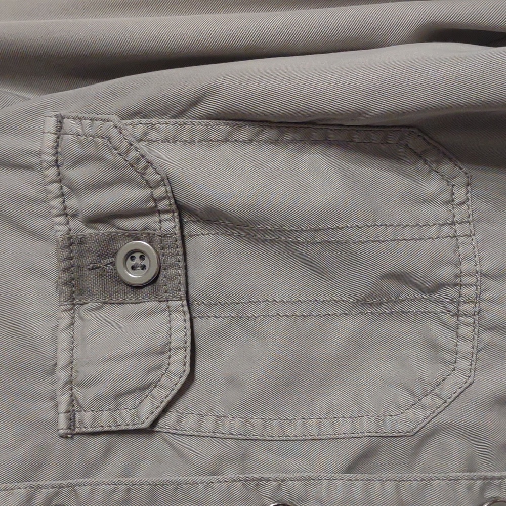 Marrakech Women's Grey Button Down Collared Light… - image 6